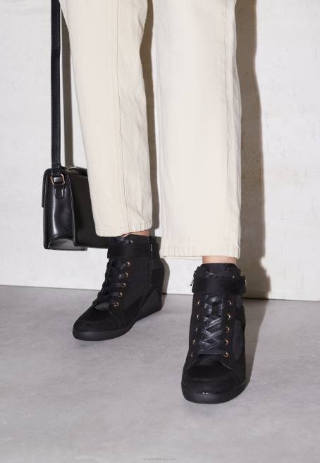 yüksek top spor ayakkabı siyah Anna Field F2021228 kadınlar