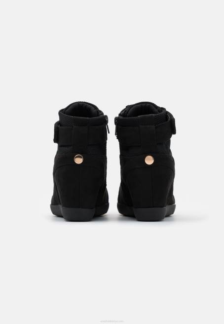 yüksek top spor ayakkabı siyah Anna Field F2021228 kadınlar