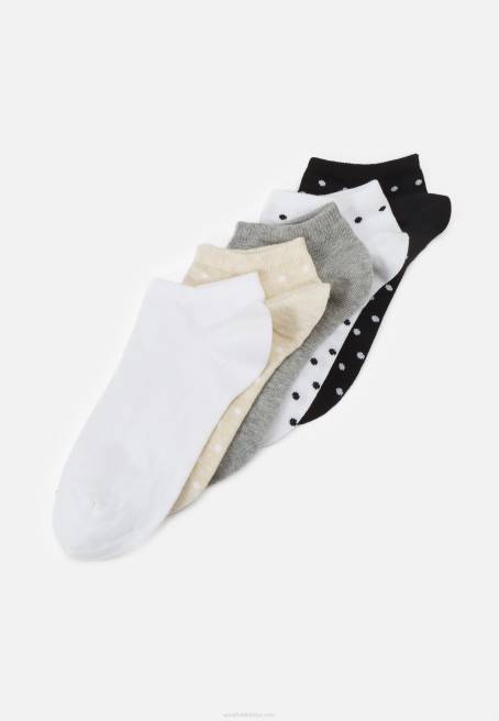 5'li çorap gri/beyaz/siyah Anna Field F2021137 kadınlar