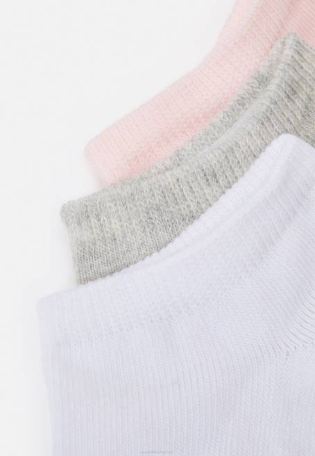 6\'lı çorap pembe/gri/beyaz Anna Field F2021147 kadınlar