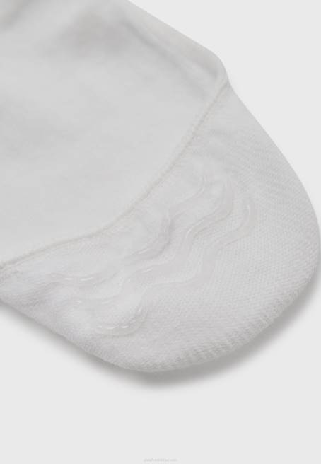 8\'li Beyaz Spor Çorap Anna Field F2021155 kadınlar