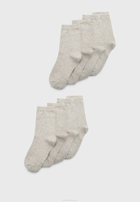 8'li çorap gri Anna Field F2021141 kadınlar