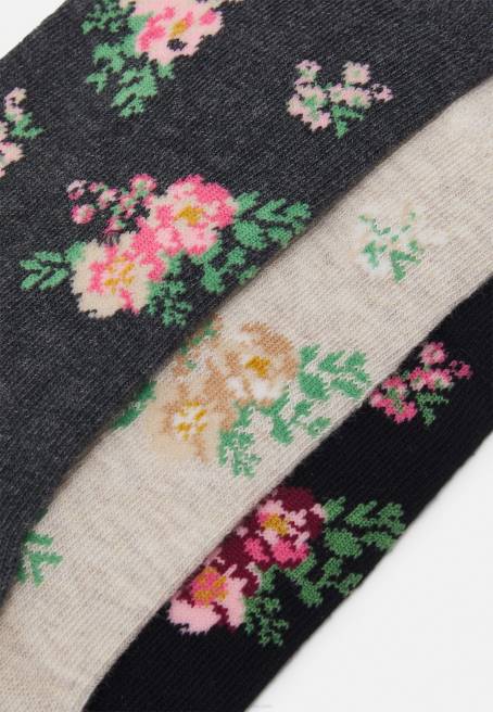 çorap siyah/bej Anna Field F2021129 kadınlar