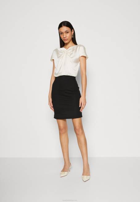 elbise kapalı beyaz/siyah Anna Field F202195 kadınlar