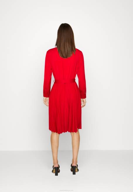 gömlek elbise koyu kırmızı Anna Field F20285 kadınlar