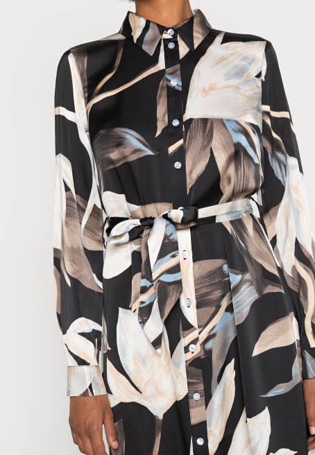 gömlek elbise siyah/çok renkli Anna Field F20293 kadınlar