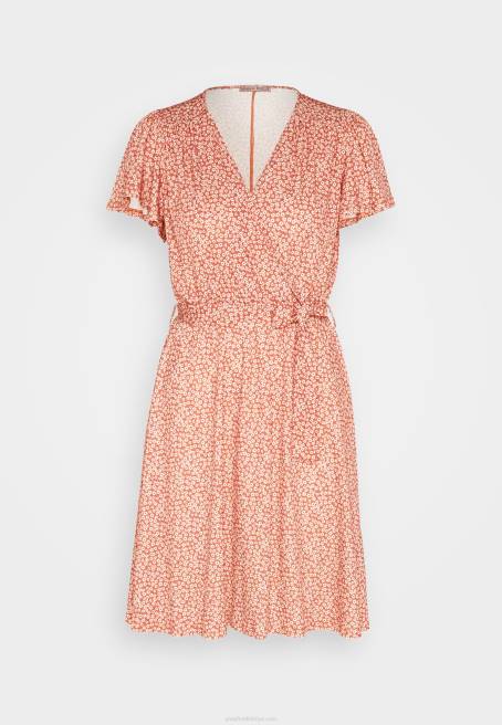 günlük elbise kahverengi/beyaz Anna Field F2023 kadınlar