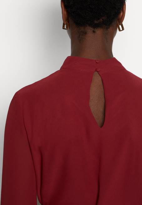 günlük elbise koyu kırmızı Anna Field F2021 kadınlar