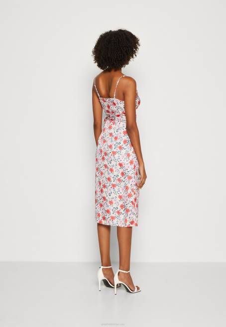 günlük elbise pembe/kırmızı Anna Field F20214 kadınlar