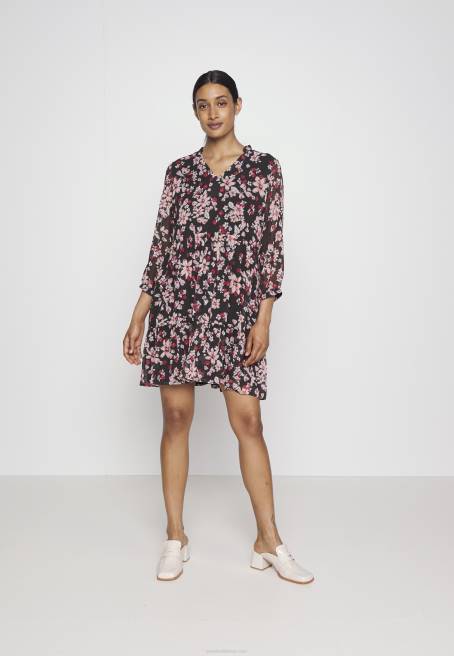 günlük elbise pembe/siyah/çok renkli Anna Field F20231 kadınlar