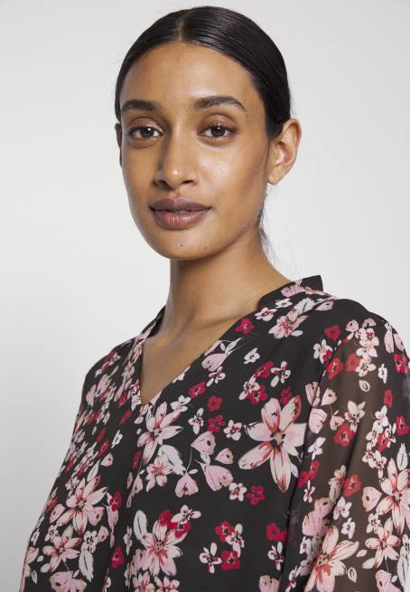 günlük elbise pembe/siyah/çok renkli Anna Field F20231 kadınlar