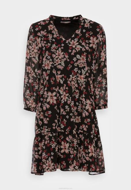 günlük elbise pembe/siyah/çok renkli Anna Field F20231 kadınlar