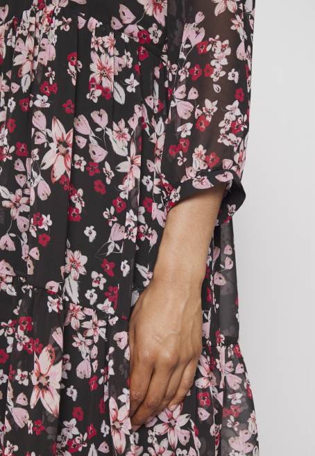 günlük elbise pembe/siyah/çok renkli Anna Field F20231 kadınlar