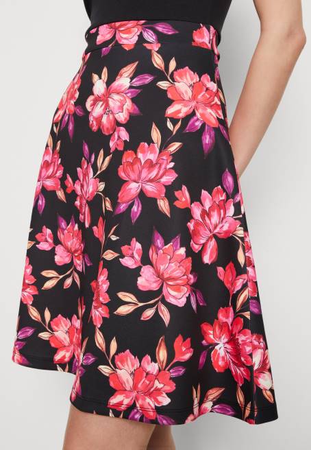 günlük elbise siyah/kırmızı/mor Anna Field F20211 kadınlar