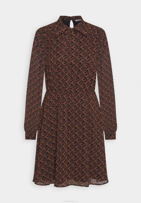 günlük elbise siyah/kahverengi Anna Field F2025 kadınlar