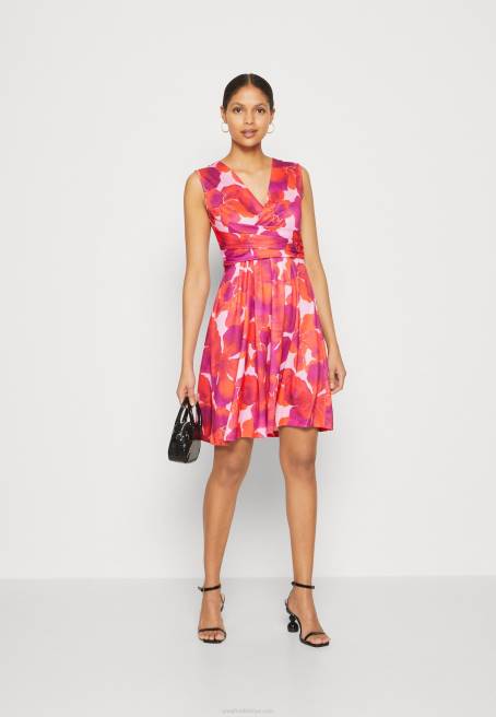 jarse elbise kırmızı/pembe Anna Field F202117 kadınlar