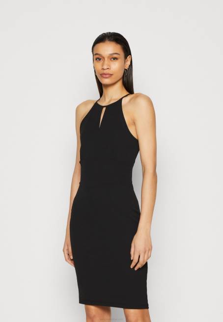 jarse elbise siyah Anna Field F202188 kadınlar