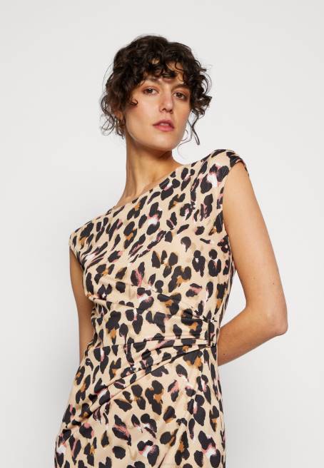 jarse elbise siyah/bej/çok renkli Anna Field F202161 kadınlar