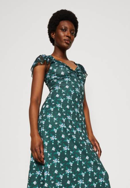 jarse elbise yeşil/çok renkli Anna Field F202110 kadınlar