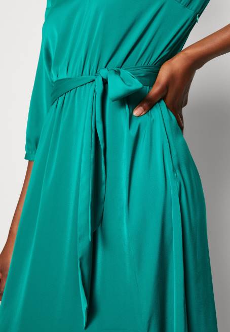 kokteyl elbisesi parti elbisesi 602 yeşil Anna Field F20241 kadınlar