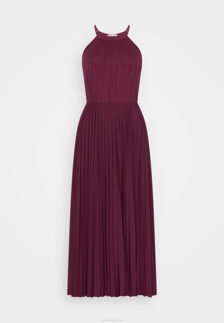 kokteyl elbisesi parti elbisesi koyu kırmızı Anna Field F20265 kadınlar