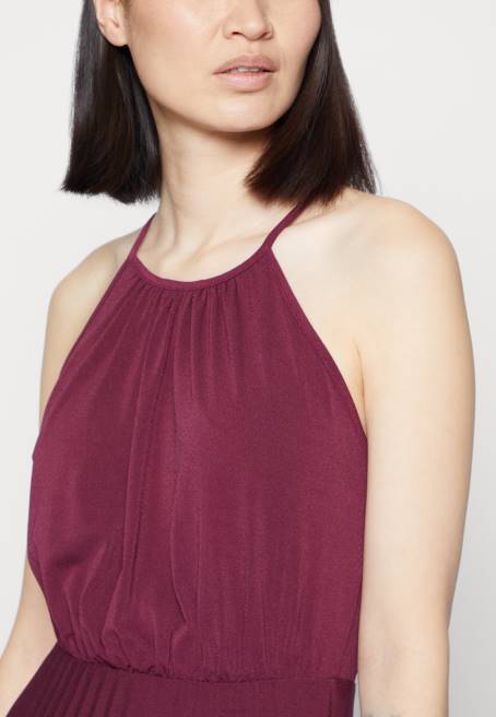 kokteyl elbisesi parti elbisesi koyu kırmızı Anna Field F20265 kadınlar