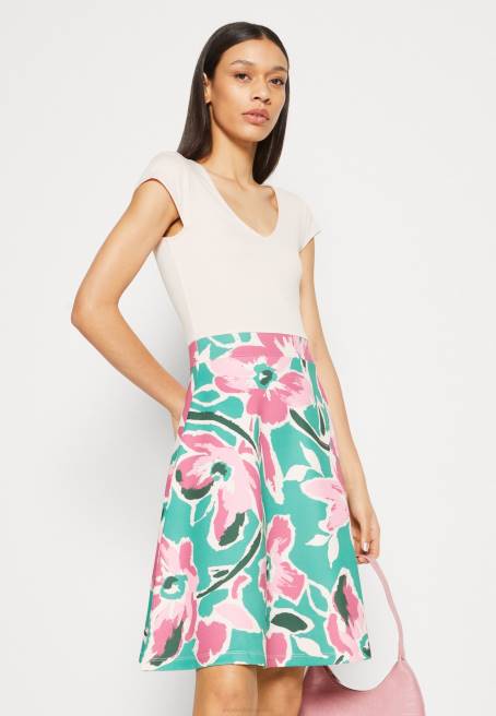 kot elbise beyaz/yeşil/pembe Anna Field F20268 kadınlar