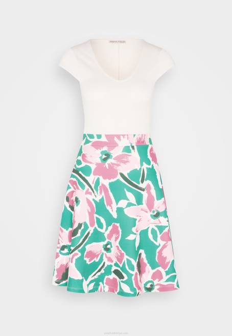 kot elbise beyaz/yeşil/pembe Anna Field F20268 kadınlar