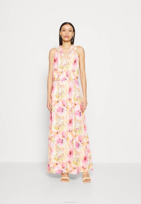 maksi elbise beyaz/pembe Anna Field F202223 kadınlar