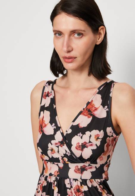 maksi elbise siyah/pembe/çok renkli Anna Field F202141 kadınlar