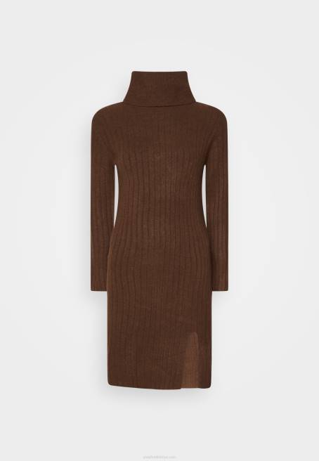 süveter elbise koyu kahverengi Anna Field F202210 kadınlar