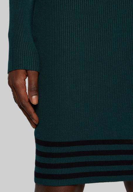 süveter elbise koyu yeşil/siyah Anna Field F202201 kadınlar