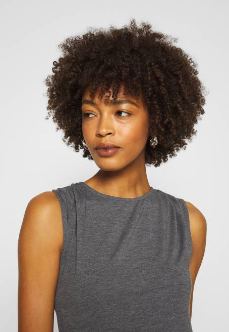 shift elbise gri kırçıllı Anna Field F20294 kadınlar