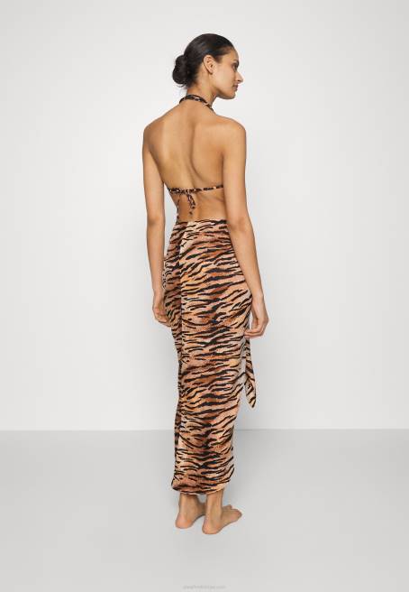 Geo baskılı Malaya peştemâli 917 çok renkli anvelop etek çok renkli Anna Field F202812 kadınlar