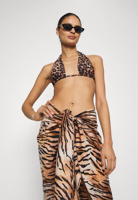 Geo baskılı Malaya peştemâli 917 çok renkli anvelop etek çok renkli Anna Field F202812 kadınlar