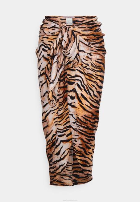 Geo baskılı Malaya peştemâli 917 çok renkli anvelop etek çok renkli Anna Field F202812 kadınlar