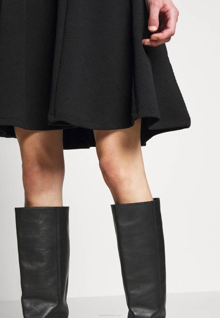 basic mini a-line etek mini etek siyah Anna Field F202791 kadınlar