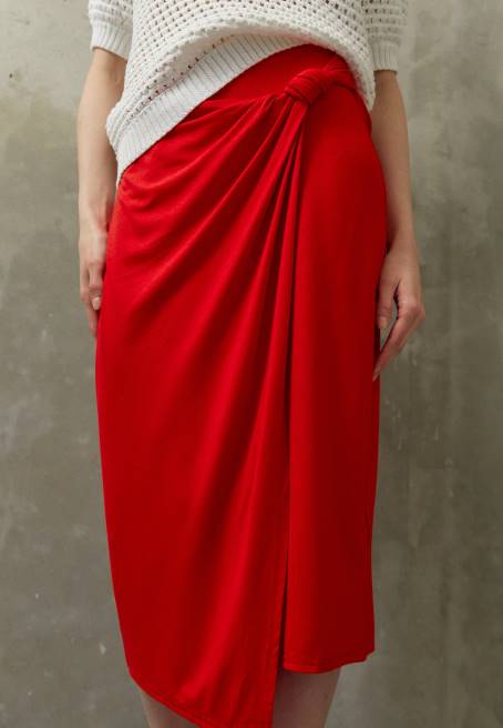 kalem etek kırmızı Anna Field F202796 kadınlar