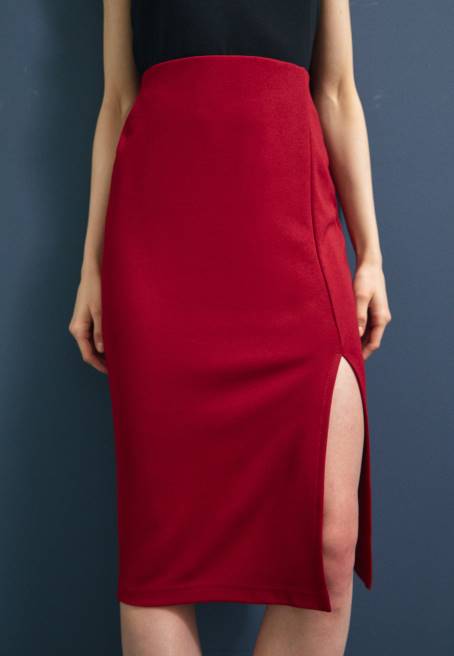 kalem etek koyu kırmızı Anna Field F202806 kadınlar