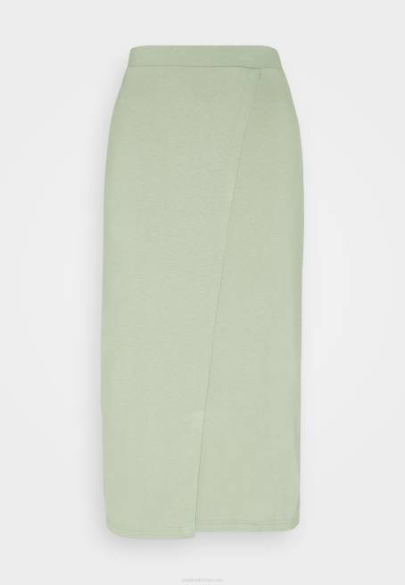 mini etek açık yeşil Anna Field F202816 kadınlar