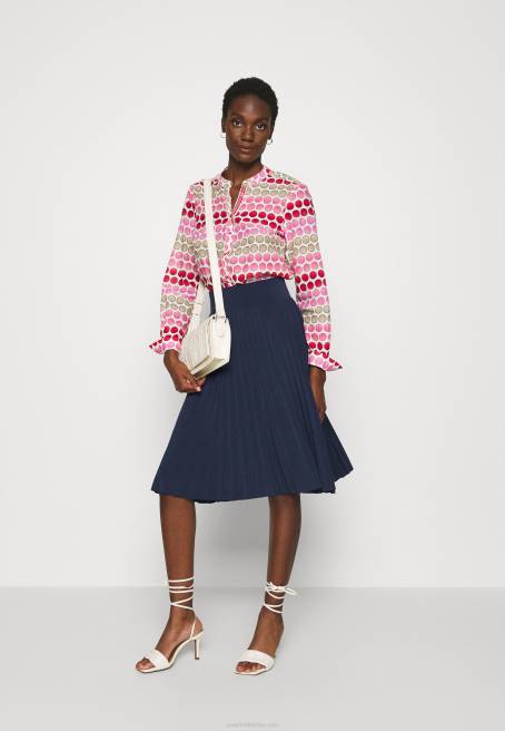 plisse a-line mini etek a-line etek deniz mavisi Anna Field F202774 kadınlar