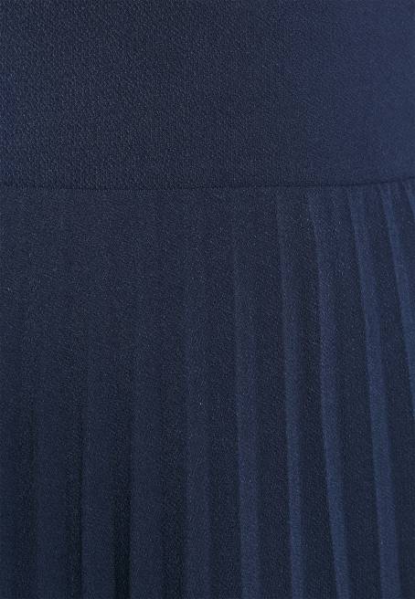 plisse a-line mini etek a-line etek deniz mavisi Anna Field F202774 kadınlar