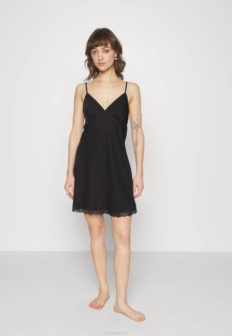 gecelik siyah Anna Field F2021053 kadınlar