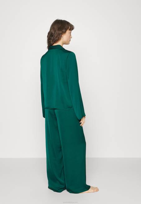 hediye kutusu pj seti pijama yeşil Anna Field F2021064 kadınlar