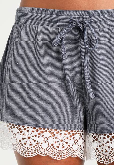 pijama takımı kırık beyaz/lacivert Anna Field F2021060 kadınlar