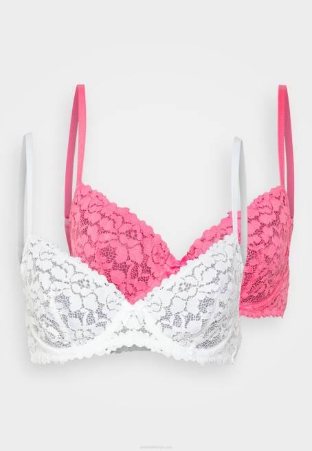 2\'li balenli sütyen pembe/bej Anna Field F202937 kadınlar