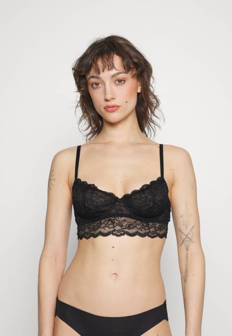 2\'li balenli sütyen pembe/siyah Anna Field F202928 kadınlar