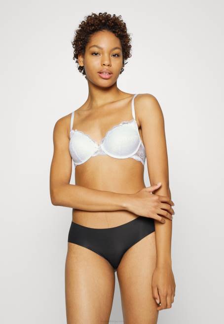 2\'li dantel tişörtlü sütyen balenli sütyen beyaz/siyah Anna Field F202943 kadınlar