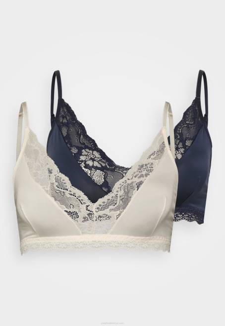 2\'li üçgen sütyen pembe/mavi Anna Field F202939 kadınlar