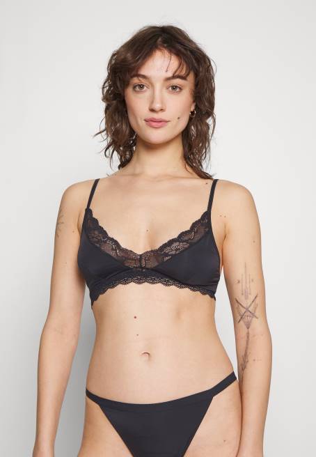 2\'li üçgen sütyen siyah/beyaz Anna Field F202942 kadınlar